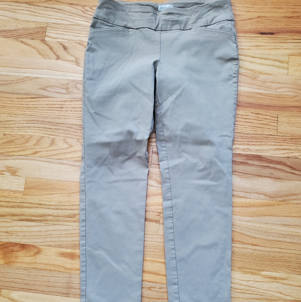 Van Heusen Straight Leg Pants in Taupe